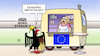 Cartoon: Nord Stream Extrawurste (small) by Harm Bengen tagged extrawurst,imbiss,europa,adler,nord,stream,pipeline,deutschland,russland,harm,bengen,cartoon,karikatur