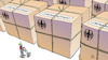 Cartoon: Notpakete (small) by Harm Bengen tagged notpakete,hilfspakete,staatliche,hilfe,corona,coronavirus,ansteckung,pandemie,epidemie,krankheit,schaden,harm,bengen,cartoon,karikatur