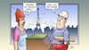 Cartoon: Notre-Dame-Messe (small) by Harm Bengen tagged notre,dame,messe,arbeit,kirche,paris,brand,helme,bau,bäckerei,harm,bengen,cartoon,karikatur