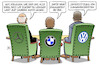 Cartoon: NOx-Debatte (small) by Harm Bengen tagged kollegen,saubere,autos,engagement,dauimler,bmw,vw,automobilindustrie,unterstützung,grenzwerte,streit,lungenfachärzte,arzt,feinstaub,no2,tod,gesundheitsgefährdung,harm,bengen,cartoon,karikatur