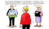 Cartoon: OECD-Prognosen (small) by Harm Bengen tagged oecd,prognose,weltwirtschaft,deutschland,schwarz,michel,harm,bengen,cartoon,karikatur