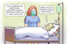 Cartoon: Österreich-Grenze (small) by Harm Bengen tagged krankenhaus,krankenschwester,grenzöffnungen,österreich,ischgl,corona,coronavirus,ansteckung,pandemie,epidemie,krankheit,schaden,harm,bengen,cartoon,karikatur