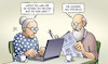 Cartoon: Oster-Postings (small) by Harm Bengen tagged ostern,postings,eier,osterhase,hass,internet,computer,laptop,susemil,harm,bengen,cartoon,karikatur