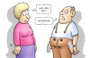 Cartoon: Osterhose (small) by Harm Bengen tagged osterhase,osterhose,ostern,taschen,leer,harm,bengen,cartoon,karikatur