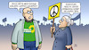 Cartoon: Ostermarsch 2022 (small) by Harm Bengen tagged jesus,schwere,waffen,erziehung,grüne,ostermarsch,peace,friedensdemonstrationen,russland,ukraine,krieg,harm,bengen,cartoon,karikatur