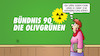 Cartoon: Parteitags-Logo (small) by Harm Bengen tagged grüne,olivgrünen,kernspaltung,rüstung,parteitag,logo,atomkraftwerke,kernkraftwerke,laufzeit,energiekrise,krieg,ukraine,russland,harm,bengen,cartoon,karikatur