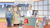 Cartoon: Paxlovid-Razzia (small) by Harm Bengen tagged razzia,paxlovid,corona,pandemie,verkauf,apotheke,betrug,polizei,diskretion,harm,bengen,cartoon,karikatur