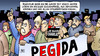 Cartoon: Pegida und Charlie (small) by Harm Bengen tagged pegida,demonstration,trauer,missbrauch,hitler,nazis,opfer,paris,freiheit,pressefreiheit,charlie,hebdo,satire,zeitschrift,terror,islamisten,islam,is,anschlag,mord,harm,bengen,cartoon,karikatur