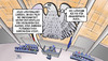 Cartoon: Pilotenkontrollen (small) by Harm Bengen tagged pilotenkontrollen,pilot,flugsicherheit,dienstantritt,einfluss,medikamente,alkohol,psychoaktive,substanzen,abgeordnete,bundestag,bundesadler,drogen,debatte,harm,bengen,cartoon,karikatur