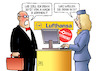 Cartoon: Pilotenstreik Lufthansa (small) by Harm Bengen tagged lufthansastreik,pilotenstreik,lufthansa,streik,pilotenvereinigung,piloten,cockpit,gewerkschaft,tarif,bezahlung,harm,bengen,cartoon,karikatur