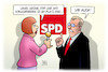 Cartoon: Platz Drei (small) by Harm Bengen tagged linke,grüne,fdp,spd,afd,konkurrieren,platz,drei,bundestagswahl,harm,bengen,cartoon,karikatur