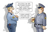 Cartoon: Polizei-Rassismus (small) by Harm Bengen tagged rassismus,deutsche,polizei,kritik,roberto,blanco,freunde,neger,george,floyd,usa,tod,polizeigewalt,black,lives,matter,demonstrationen,harm,bengen,cartoon,karikatur