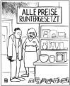 Preise runtergesetzt