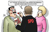 Cartoon: Punktesystem (small) by Harm Bengen tagged masern,bewertung,einwanderer,punkte,punktesystem,oppermann,spd,einwanderungsgesetz,migration,immigration,harm,bengen,cartoon,karikatur