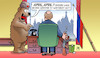 Cartoon: Putin falsch beraten (small) by Harm Bengen tagged aprilscherz,bär,lage,putin,moskau,kreml,waffe,russland,ukraine,krieg,harm,bengen,cartoon,karikatur