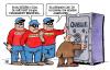 Cartoon: Quelle-Massekredit (small) by Harm Bengen tagged quelle,massekredit,arcandor,insolvenz,konto,raub,betrug,tresor,safe,panzerknacker