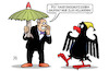 Cartoon: Raketenschutzschirm (small) by Harm Bengen tagged raketenschutzschirm,kaufen,zwei,milliarden,rüstung,bundesadler,adler,russland,ukraine,krieg,harm,bengen,cartoon,karikatur