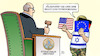 Cartoon: Rechtsschutzversicherung (small) by Harm Bengen tagged völkermord,rechtsschutzversicherung,internationaler,gerichtshof,anklage,israel,palästina,gaza,krieg,terroranschlag,eu,usa,deutschland,richter,harm,bengen,cartoon,karikatur