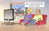 Cartoon: Regensommer 2017 (small) by Harm Bengen tagged regensommer,2017,kanzlerin,merkel,urlaub,tv,harm,bengen,cartoon,karikatur