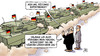 Cartoon: Rüstungsexportbericht (small) by Harm Bengen tagged rüstungsexportbericht,panzer,export,waffen,bundesregierung,krieg,wm,weltmeisterschaft,fussball,auto,autofähnchen,fahnen,harm,bengen,cartoon,karikatur