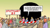 Cartoon: S21-Rückzug (small) by Harm Bengen tagged rückzug,s21,stuttgart,21,kosten,bahnhof,kopfbahnhof,tiefbahnhof,k21,finanzierung,tunnel,tunnelgangster,ramsauer,db,fehlplanung,kostendruck,dossier,verkehrministerium,harm,bengen,cartoon,karikatur