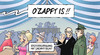 Cartoon: Sachmittel (small) by Harm Bengen tagged erstversorgung,sachmittel,ozapft,oktoberfest,bier,festzelt,zelt,polizei,bayern,flüchtlingsfrage,gesetz,flüchtlinge,asyl,harm,bengen,cartoon,karikatur