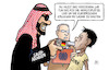 Cartoon: Saudi-Rüstungsexporte (small) by Harm Bengen tagged saudi,arabien,jemen,krieg,kinder,rüstungsexporte,waffen,deutschland,europa,arbeitsplätze,wirtschaft,khashoggi,mord,bundessicherheitsrat,harm,bengen,cartoon,karikatur