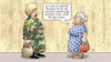 Cartoon: Scholz-Ansprache (small) by Harm Bengen tagged scholz,tv,kanzler,ansprache,camouflage,jutta,susemil,zaun,russland,ukraine,krieg,harm,bengen,cartoon,karikatur