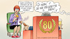 Cartoon: Schröder 80 (small) by Harm Bengen tagged gerhard,schröder,altkanzler,gazprom,putin,80,geburtstag,interview,spd,harm,bengen,cartoon,karikatur