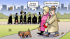 Cartoon: Schwarz-Grün (small) by Harm Bengen tagged koalitionsverhandlungen,schwarz,gruen,cdu,grüne,hessen,beerdigung,harm,bengen,cartoon,karikatur