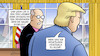 Cartoon: Shutdown-Pause (small) by Harm Bengen tagged shutdown,pause,drei,wochen,einigung,demokraten,mauer,venezuela,klump,trump,oval,office,harm,bengen,cartoon,karikatur