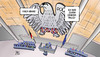 Cartoon: Sommerpause 2013 (small) by Harm Bengen tagged sommerpause,2013,parlament,bundestag,adler,debatte,badehose,sonnenbrille,harm,bengen,cartoon,karikatur