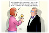 Cartoon: Sondierungs-Statements (small) by Harm Bengen tagged sondierungs,statements,sondierungen,groko,balkon,interview,harm,bengen,cartoon,karikatur