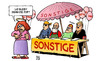 Cartoon: Sonstige (small) by Harm Bengen tagged sonstige,andere,splitterparteien,wahlen,berlin,populismus,fdp,csu,partei,politik,rösler,griechenland,krise,euro,eurokrise,eurozone,staat,staatsschulden,finanzen,finanzkrise,schulden,schuldenkrise,pleite,bankrott