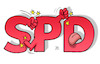 Cartoon: SPD intern (small) by Harm Bengen tagged spd,intern,groko,streit,harm,bengen,cartoon,karikatur