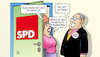 Cartoon: SPD machts (small) by Harm Bengen tagged minderheitsregierung,spd,regierung,jamaika,cdu,csu,fdp,gruene,koalition,sondierungen,harm,bengen,cartoon,karikatur