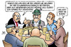 Cartoon: Stammtisch-Themen (small) by Harm Bengen tagged stammtisch,themen,stammtischthemen,abend,zuwanderungsdebatte,zuwanderung,xenophobie,auslaenderfeindlich,sozialsysteme,homophobie,comingout,coming,out,schwul,kneipe,harm,bengen,cartoon,karikatur