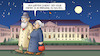 Cartoon: Steinmeier in Bellevue (small) by Harm Bengen tagged steinmeier,bellevue,bundespraesident,garten,mieter,ordnung,susemil,harm,bengen,cartoon,karikatur