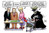 Cartoon: Syrien-Angriff (small) by Harm Bengen tagged syrien,giftgas,angriff,assad,rebellen,opposition,aufstand,krieg,usa,russland,nato,israel,harm,bengen,cartoon,karikatur