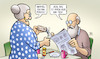 Cartoon: Test positiv (small) by Harm Bengen tagged positiv,test,lockdown,teststufen,testen,selbsttest,schnelltests,stufen,susemil,harm,bengen,cartoon,karikatur