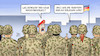 Cartoon: Traditionserlass (small) by Harm Bengen tagged traditionserlass,erlassen,bundeswehr,armee,leyen,soldaten,harm,bengen,cartoon,karikatur