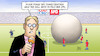 Cartoon: Transitzentren-Ball (small) by Harm Bengen tagged transitzentren,ball,feld,fussball,stadion,kugel,asylkompromiss,merkel,seehofer,asylpolitik,unionsstreit,unionsfrieden,csu,cdu,spd,groko,koalition,harm,bengen,cartoon,karikatur