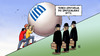 Cartoon: Troika-Kontrolle (small) by Harm Bengen tagged troika kontrolle griechenland schulden schuldenkrise euro eurokrise euroschuldenkrise ezb iwf weltbank