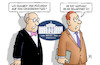 Cartoon: Trump-Sonderermittler (small) by Harm Bengen tagged sonderermittler bewaffnet präsident trump usa flinn comey russland weisses haus white house harm bengen cartoon karikatur