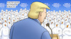 Cartoon: Trump in Davos (small) by Harm Bengen tagged frostiges,klima,davos,weltwirtschaftsforum,trump,schneemann,schneemaenner,harm,bengen,cartoon,karikatur