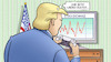 Trump spielt