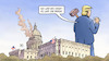 Cartoon: Trumps Kapitolsturm (small) by Harm Bengen tagged trump,kapitolsturm,biden,schuld,hammer,gerichtsverfahren,harm,bengen,cartoon,karikatur
