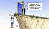 Cartoon: Tür offen (small) by Harm Bengen tagged tür,offen,demokratie,demokratisches,recht,referendum,volksabstimmung,euro,frist,europa,grexit,troika,institutionen,eu,ezb,iwf,griechenland,pleite,schulden,harm,bengen,cartoon,karikatur