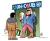 Cartoon: Türsteher (small) by Harm Bengen tagged türsteher,club,uno,un,vollversammlung,generalversammlung,sicherheitsrat,veto,usa,palästina,palästinenser,aufnahmeantrag,staat,israel