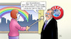 Cartoon: UEFA und Regenbogen (small) by Harm Bengen tagged uefa,em,regenbogen,topf,gold,tresor,ungarn,homophobie,interview,corona,harm,bengen,cartoon,karikatur